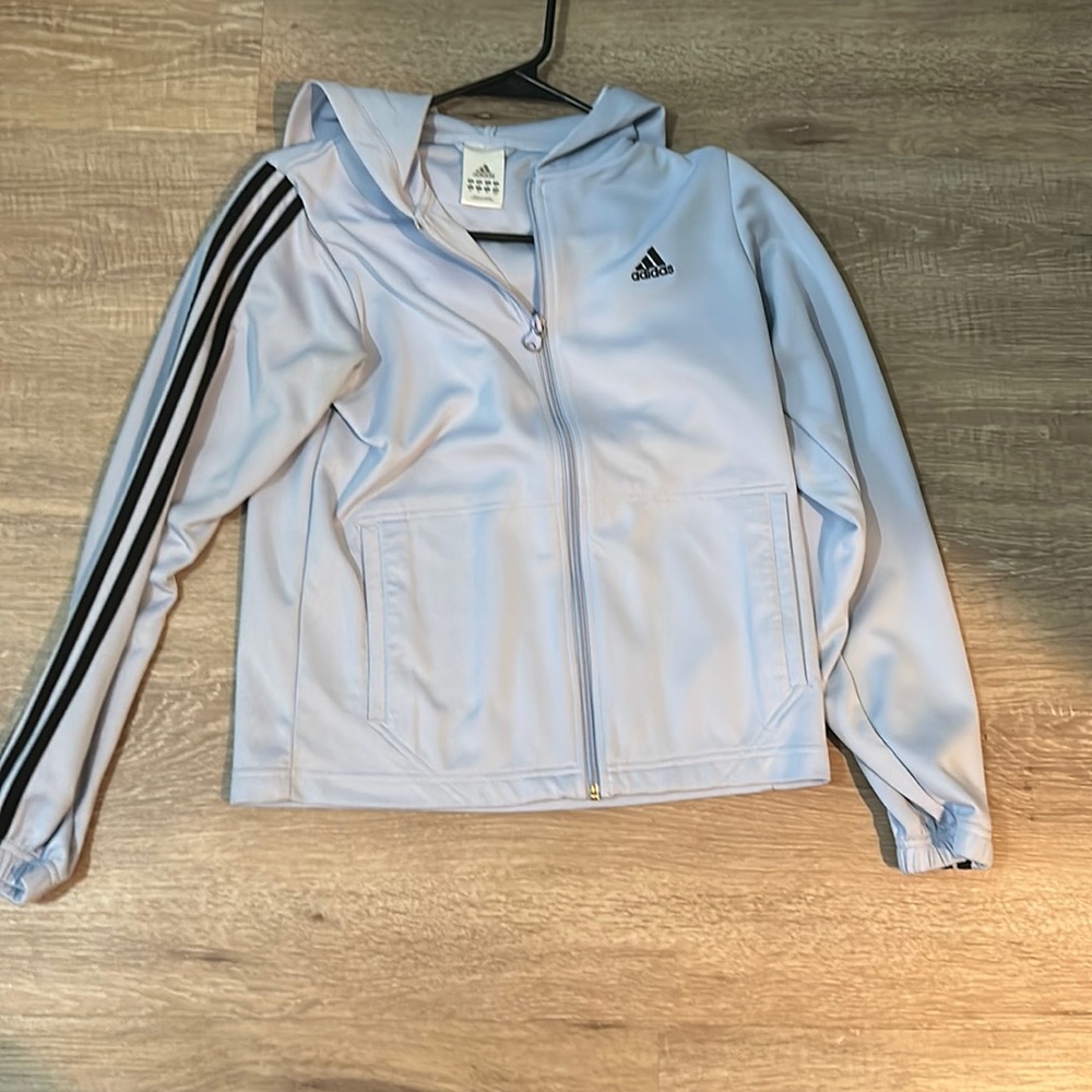 WOMENS ADIDAS WORKOUT ZIP UP
